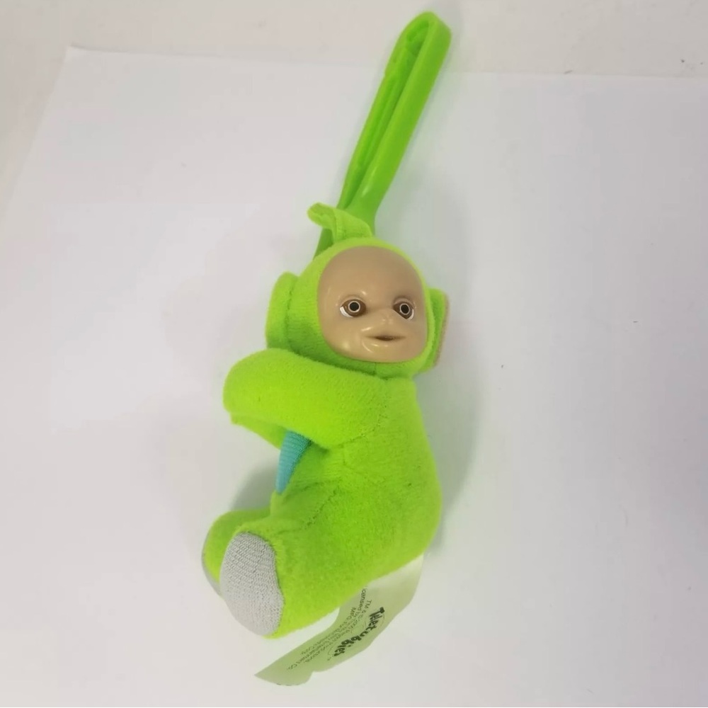 2000 Teletubbies McDonalds Happy Meal Toy Teletubbies Dipsy #3 keychain